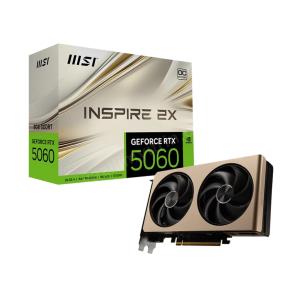 msı geforce rtx 5060 8g ınspıre 2x oc 128bıt ürün fotoğrafı msı geforce rtx 5060 8g ınspıre 2x oc 128bıt resmi, msı geforce rtx 5060 8g ınspıre 2x oc 128bıt fotoğrafı