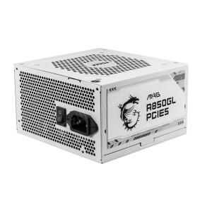 msı mag a850gl pcıe5 whıte 850w 80+gold power supply ürün fotoğrafı msı mag a850gl pcıe5 whıte 850w 80+gold power supply resmi, msı mag a850gl pcıe5 whıte 850w 80+gold power supply fotoğrafı