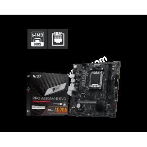 msı pro a620am-b evo am5 ddr5 6800(oc) anakart