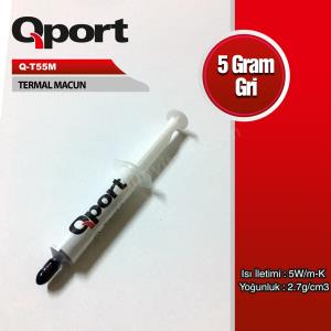 qport q-t55m 5gram 5w/m-k 2.7/cm3 termal macun ürün fotoğrafı qport q-t55m 5gram 5w/m-k 2.7/cm3 termal macun resmi, qport q-t55m 5gram 5w/m-k 2.7/cm3 termal macun fotoğrafı