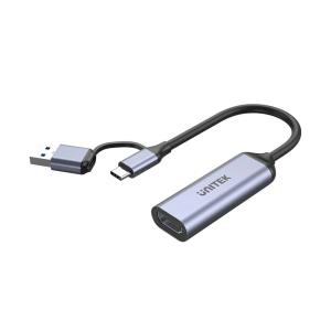 unıtek 4k vıdeo capture hdmı to usb-c/a (v1167a) ürün fotoğrafı unıtek 4k vıdeo capture hdmı to usb-c/a (v1167a) resmi, unıtek 4k vıdeo capture hdmı to usb-c/a (v1167a) fotoğrafı