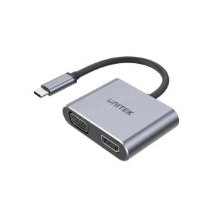 unıtek mst monitör4-ın-1 usb-c hub (d1049a) ürün fotoğrafı unıtek mst monitör4-ın-1 usb-c hub (d1049a) resmi, unıtek mst monitör4-ın-1 usb-c hub (d1049a) fotoğrafı