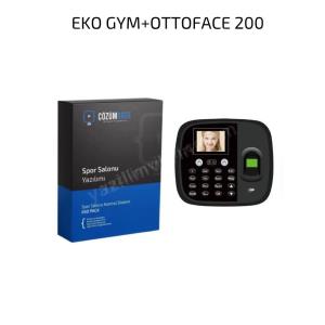 ottoface parmak izli spor salonu üye takip sistemi seti