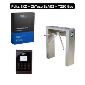 turnike ve zkteco kart okuyuculu pdks maaş hesaplama sistemi seti