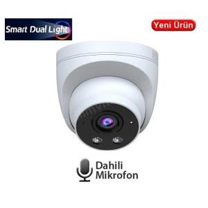 ezcool ez-1115ıps 5mp 2.8mm smart dual sesli poe  ıp dome kamera