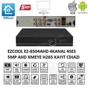 ezcool ez-8504ahd 4 kanal 5 mp 1hdd xmeye kayıt cihazı ürün fotoğrafı ezcool ez-8504ahd 4 kanal 5 mp 1hdd xmeye kayıt cihazı resmi, ezcool ez-8504ahd 4 kanal 5 mp 1hdd xmeye kayıt cihazı fotoğrafı