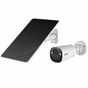 dahua kıt/bf4cp-4g-0210b-xl/m0508 4mp 4g battery bullet network camera solar monitoring system