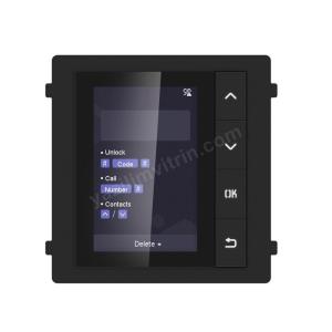hikvision ds-kd-dıs interkom ekran modülü