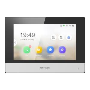 hikvision ds-kh8350-te1 ıp interkom iç ünite