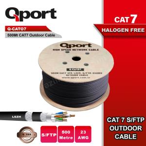 qport q-cato7 500m cat7 lsoh s/ftp full bakır 23awg siyah halogen free kablo ürün fotoğrafı qport q-cato7 500m cat7 lsoh s/ftp full bakır 23awg siyah halogen free kablo resmi, qport q-cato7 500m cat7 lsoh s/ftp full bakır 23awg siyah halogen free kablo fotoğrafı