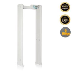 ottoguard-line-600-3ca 6 bölgeli metal-silah-bıçak algılama kapı dedektörü