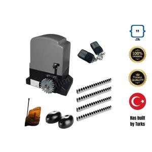 ottopark bk-1200-kg yana kayar kapı motoru-bahçe kapısı motoru seti
