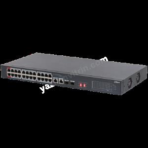 dahua s3226-24et-240 24 port 24xfe-2xge-2x1ge/sfp 240w poe switch ürün fotoğrafı dahua s3226-24et-240 24 port 24xfe-2xge-2x1ge/sfp 240w poe switch resmi, dahua s3226-24et-240 24 port 24xfe-2xge-2x1ge/sfp 240w poe switch fotoğrafı