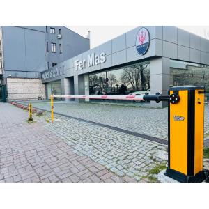 white rose dynamic bariyer kapı 24v dc motor 5-6 metre yuvarlak kollu