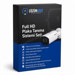 çözüm arge plaka tanıma sistemi full hd 4-mp dahua kameralı pts seti
