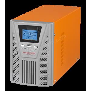 makelsan powerpack se 1 kva / 900w (1f/1f) 5-10dk (2x 12v/9ah) onlıne mu01000n11eav06