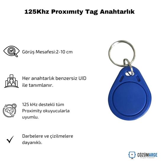 125Khz Proxımıty Tag Anahtarlık 125Khz Proxımıty Tag Anahtarlık