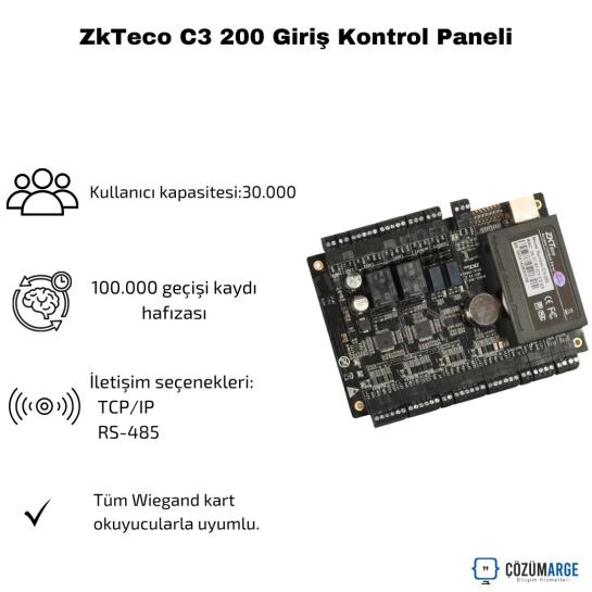 ZkTeco C3 200 Giriş Kontrol Paneli ZkTeco C3 200 Giriş Kontrol Paneli