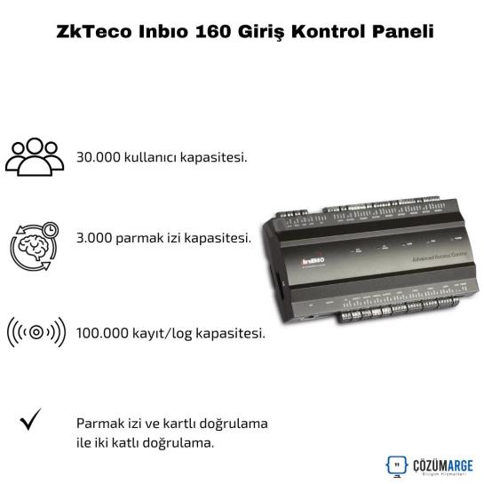 ZkTeco Inbıo 160 Giriş Kontrol Paneli ZkTeco Inbıo 160 Giriş Kontrol Paneli
