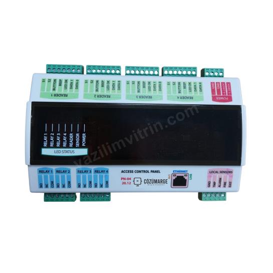 ottopanel 4 reader destekli access kontrol paneli ürün fotoğrafı ottopanel 4 reader destekli access kontrol paneli resmi, ottopanel 4 reader destekli access kontrol paneli fotoğrafı