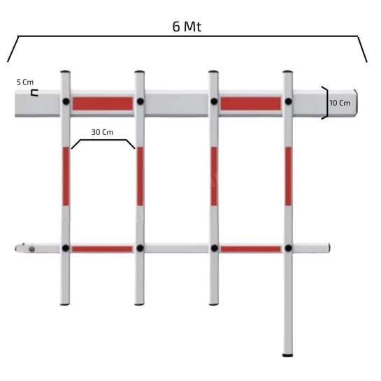 ottopark br24-pro için 6 metre çitli bariyer kolu ve çit kiti ürün fotoğrafı ottopark br24-pro için 6 metre çitli bariyer kolu ve çit kiti resmi, ottopark br24-pro için 6 metre çitli bariyer kolu ve çit kiti fotoğrafı