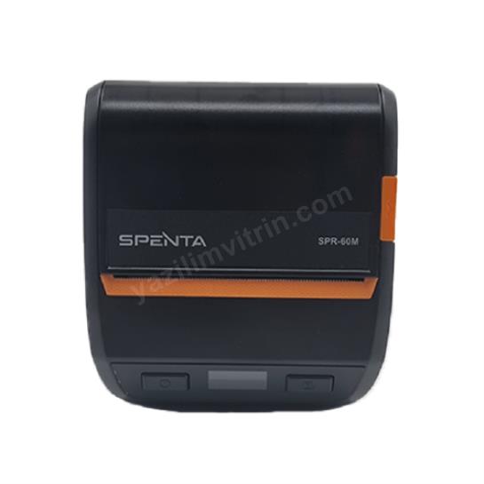 SPENTA SPR-60M MOBİL BT ETİKET FİŞ YAZICI Res2