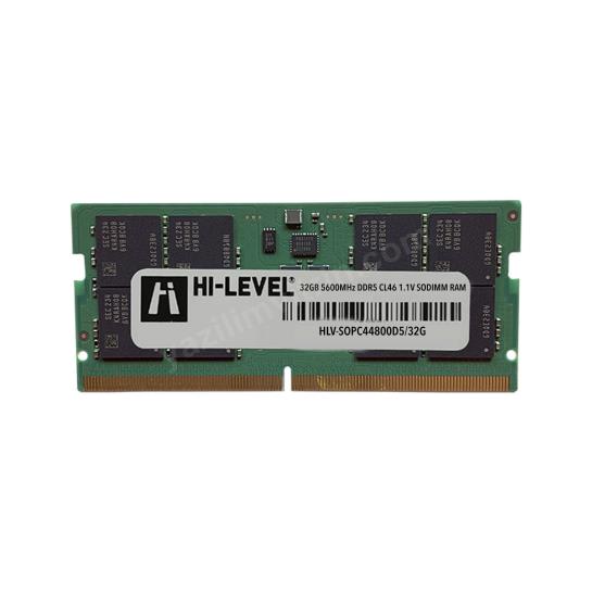 32gb hı-level ddr5 5600mhz sodımm 1.1v hlv-sopc44800d5/32g ürün fotoğrafı 32gb hı-level ddr5 5600mhz sodımm 1.1v hlv-sopc44800d5/32g resmi, 32gb hı-level ddr5 5600mhz sodımm 1.1v hlv-sopc44800d5/32g fotoğrafı