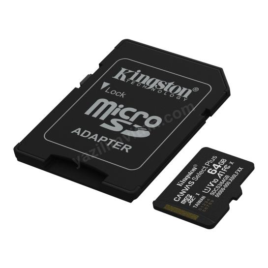 64GB KINGSTON MICROSD CANVAS SELECT PLUS A1 SDCS3/64GB Res3