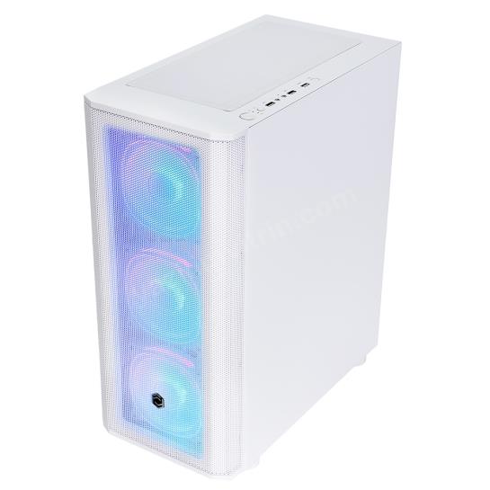 FRISBY CM-106 650W 80+ ARGB FAN MESH BEYAZ KASA Res4