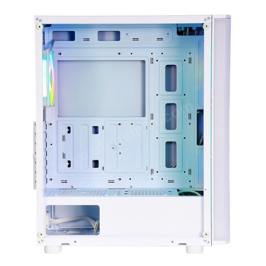 FRISBY CM-106 650W 80+ ARGB FAN MESH BEYAZ KASA Res5