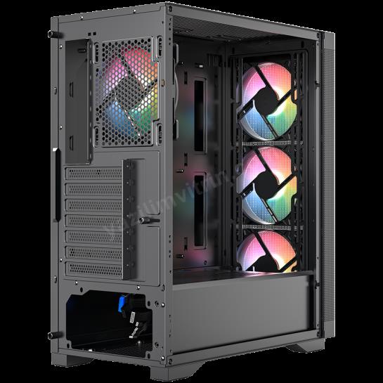 FRISBY FC-9480G 600W 80+ BRONZE 4X RGB MESH GAMING Res4