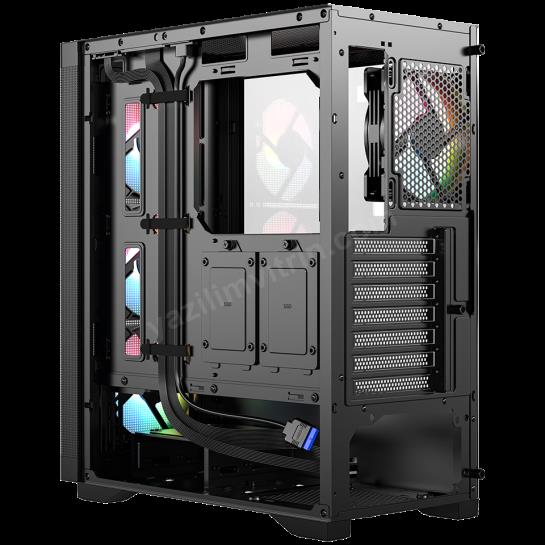 FRISBY FC-9480G 600W 80+ BRONZE 4X RGB MESH GAMING Res5