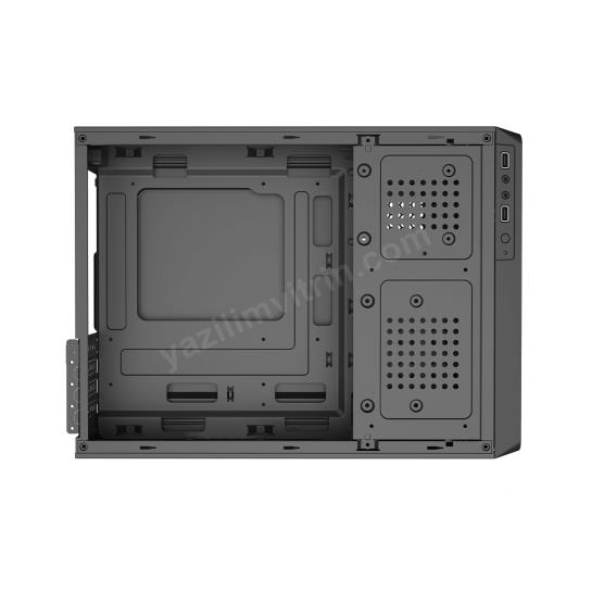 FRISBY FC-S6060B 300W SİYAH SLIM mATX KASA Res8
