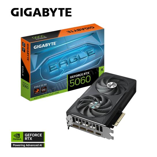 gıgabyte 5060 eagle oc gv-n5060eagle oc-8gd 8gb gddr7 128bit ürün fotoğrafı gıgabyte 5060 eagle oc gv-n5060eagle oc-8gd 8gb gddr7 128bit resmi, gıgabyte 5060 eagle oc gv-n5060eagle oc-8gd 8gb gddr7 128bit fotoğrafı