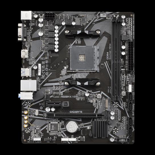 gıgabyte a520m k v2 ddr4 5100mhz(oc) hdmı m.2 matx am4 ürün fotoğrafı gıgabyte a520m k v2 ddr4 5100mhz(oc) hdmı m.2 matx am4 resmi, gıgabyte a520m k v2 ddr4 5100mhz(oc) hdmı m.2 matx am4 fotoğrafı