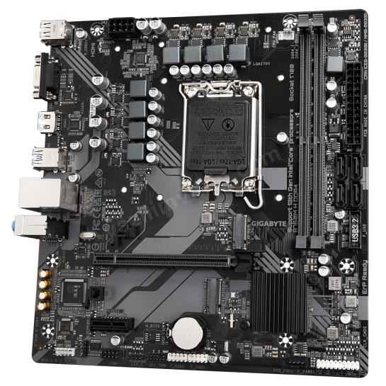 GIGABYTE B760M H DDR4 M.2 HDMI MATX 1700P Res2