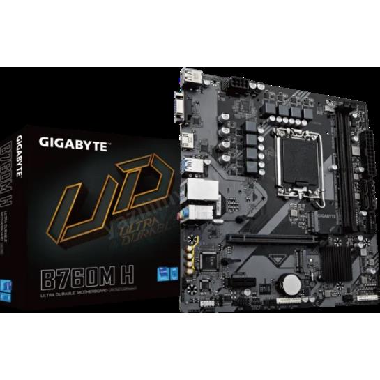 GIGABYTE B760M H DDR5 HDMI VGA MATX 1700P Res2
