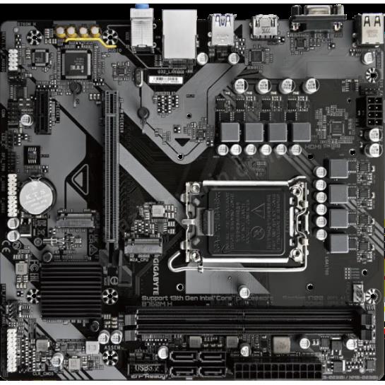 GIGABYTE B760M H DDR5 HDMI VGA MATX 1700P Res4