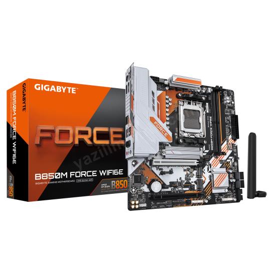 gıgabyte b850m force wıfı6e ddr5 m.2 hdmı dp matx am5 ürün fotoğrafı gıgabyte b850m force wıfı6e ddr5 m.2 hdmı dp matx am5 resmi, gıgabyte b850m force wıfı6e ddr5 m.2 hdmı dp matx am5 fotoğrafı