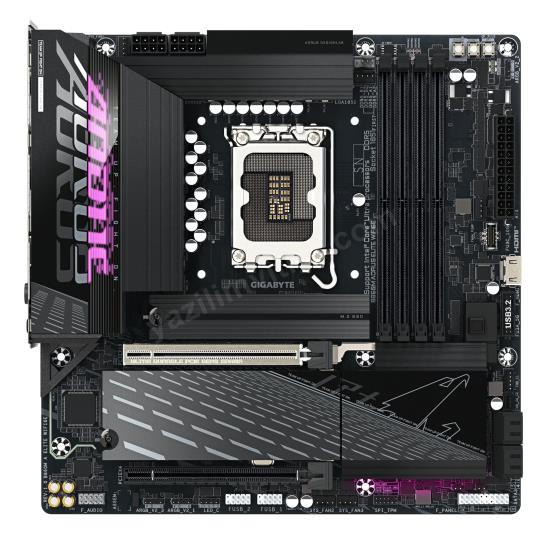 GIGABYTE B860M AORUS ELITE WIFI6E LGA1851 DDR5 9200MHz ANAKART Res2