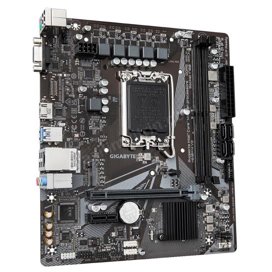 GIGABYTE H610M H V2 DDR5 5600Mhz(OC) HDMI M.2 mATX 1700p Res3