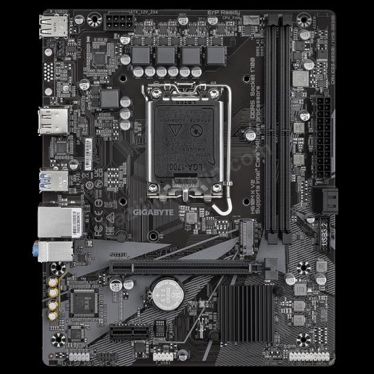 GIGABYTE H610M K V2 DDR5 4800Mhz M.2 HDMI/DP MATX 1700P Res2