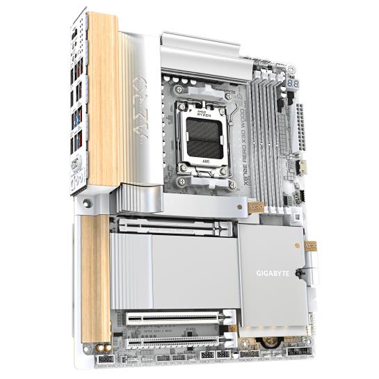 GIGABYTE X870E AERO X WOOD DDR5 M.2 HDMI DP ATX AM5 Res4
