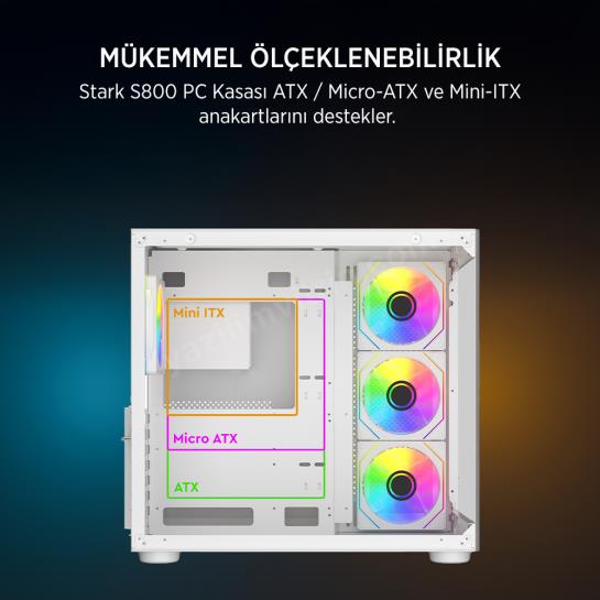 JAMES DONKEY STARK S800 4X ARGB WHITE KASA 750W Res2