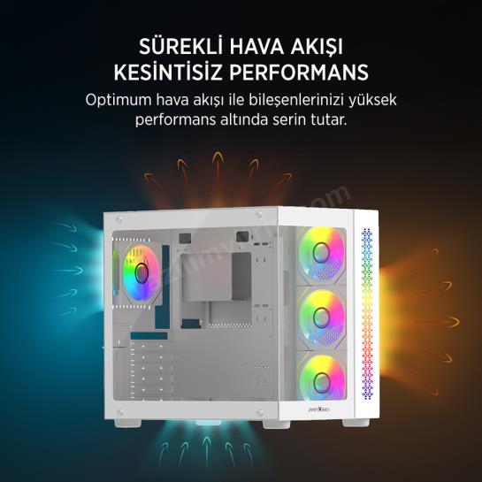 JAMES DONKEY STARK S800 4X ARGB WHITE KASA 750W Res6