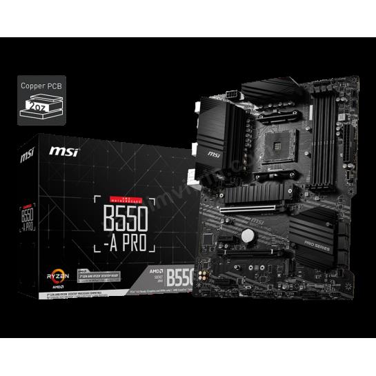 msı b550-a pro ddr4 4400(oc)mhz hdmı / dp atx am4 ürün fotoğrafı msı b550-a pro ddr4 4400(oc)mhz hdmı / dp atx am4 resmi, msı b550-a pro ddr4 4400(oc)mhz hdmı / dp atx am4 fotoğrafı