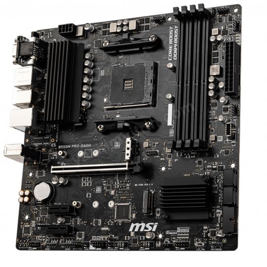 MSI B550M PRO-VDH DDR4 4400(OC) HDMI mATX AM4 Res3