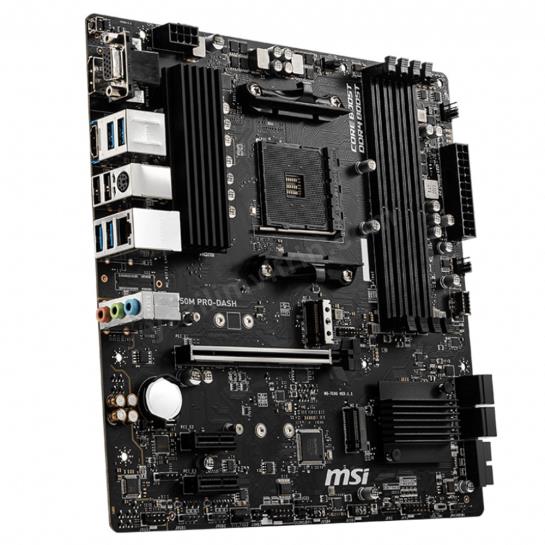 MSI B550M PRO-VDH DDR4 4400(OC) HDMI mATX AM4 Res5