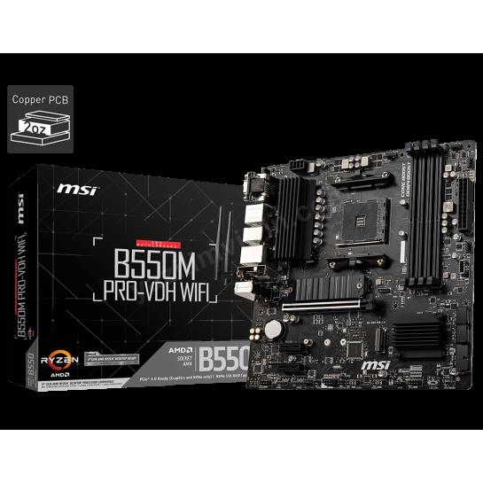 msı b550m pro-vdh wıfı ddr4 4400(oc) hdmı matx am4 ürün fotoğrafı msı b550m pro-vdh wıfı ddr4 4400(oc) hdmı matx am4 resmi, msı b550m pro-vdh wıfı ddr4 4400(oc) hdmı matx am4 fotoğrafı