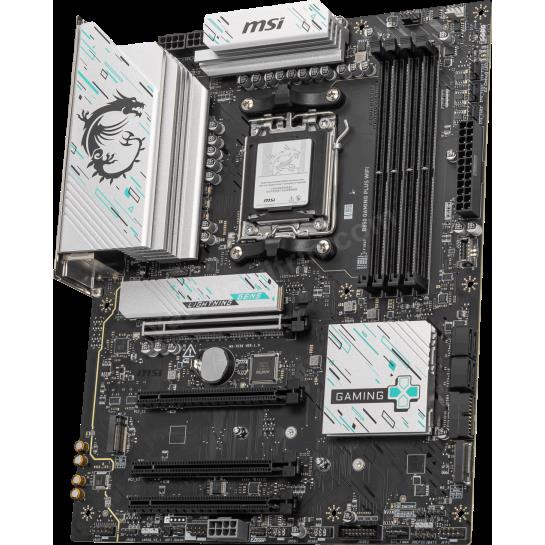 MSI B850 GAMING PLUS WIFI AM5 DDR5 8200MHZ(OC) DP 3x M.2 USB 10Gbs 5G LAN WI-FI 7 ATX Res2
